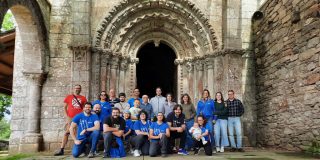 La SVEA en la iglesia de Vilar de Donas